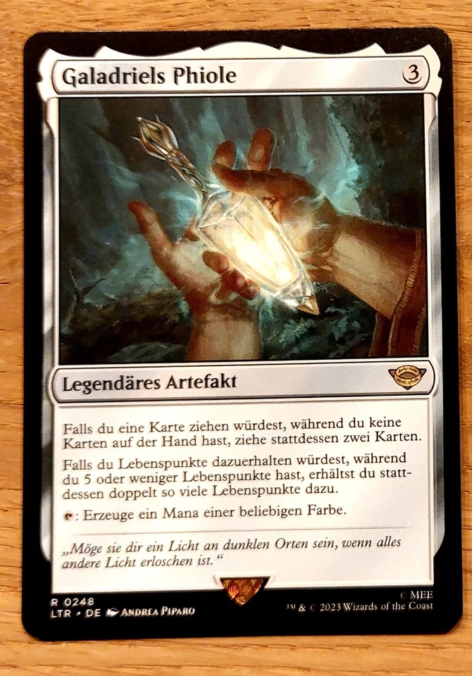 Mtg Magic: Galadriels Phiole/ Phial of Galadriel, DEUTSCH, Nearmint, Multimana - Bild 1 von 1