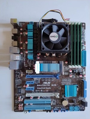 Bundle ASUS M4A79XTD EVO, CPU AMD Phenom II X4 965, RAM 4×2Gb Kingston DDR3 - Immagine 1 di 2