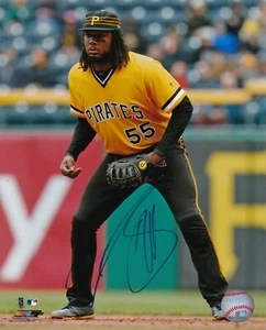 JOSH BELL PITTSBURGH PIRATES ACTION SIGNED 8x10 - Picture 1 of 1