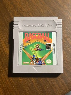 Baseball (Nintendo Game Boy GB) 1989 Cartridge Only Authentic Mario TESTED - Image 1 of 4
