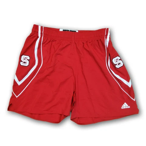 North Carolina State NCAA Adidas Men's Red Shorts Cover