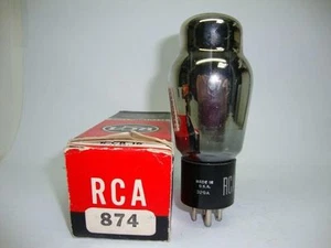 1 X 874 RCA TUBE. NOS/NIB.VOLTAGE REGULATOR. CRYOTREATED - Bild 1 von 1