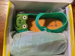 Nuevos en caja Soho Kids Zapatos de rana verde unisex talla 10 - Imagen 1 de 4