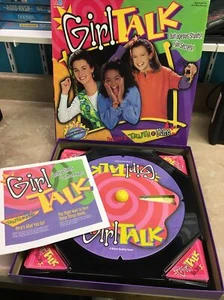 VTG 1995 GIRL TALK Board Game of Truth or Dare Milton Bradley READ DESCRIPTION - Picture 1 of 9