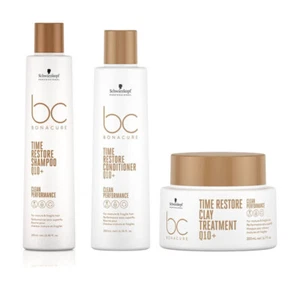SCHWARZKOPF Kit BC Bonacure Time Restore Shampoo 250ml + Maschera 200ml - Imagen 1 de 1