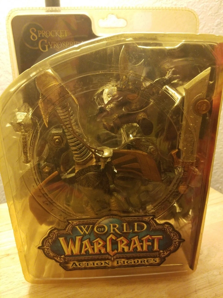 Figura de acción World of Warcraft Serie 2 Piñón Giroscopio Gnomo Guerrero Foto 1 de 4