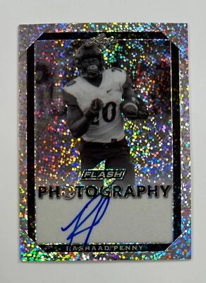 2018 Leaf Flash #FP-RP1 Rashaad Penny Auto Card AR83 - Image 1 of 2