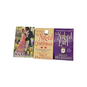 Lot of 3 Sally Mackenzie Romance Paperback Novels - Picture 1 of 11