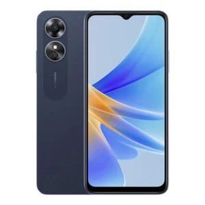 OPPO A17 4G 64GB - Black (CPH2477AU BLACK), 6.56", HD+, 60Hz, 4GB/64GB, 50MP/5MP - Picture 1 of 1