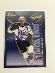  F70241  1997 Bowman CHL Autographs #129 Jason Ward
