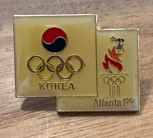 Prendedor Corea del Sur Atlanta 1996 Comité Olímpico Nacional NOC - Imagen 1 de 1