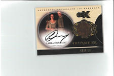 MINT + Laura Donnelly Auto Outlander COSTUME Autograph CZX Cryptozoic THE NEVERS