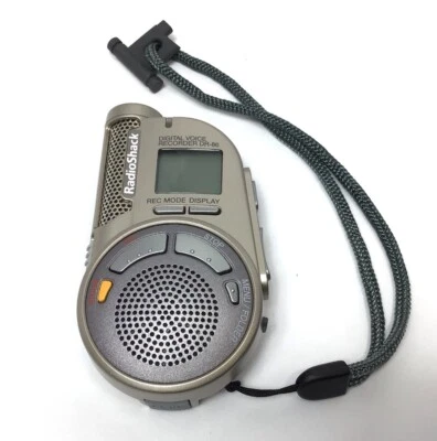 Radio Shack Digital Voice Recorder DR-86, 90 Minute, Cat. No. 14-1196 - Image 1 of 4