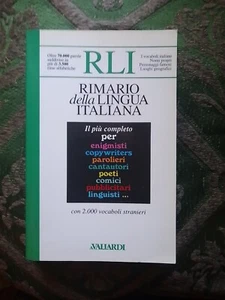 Rimario della Lingua Italiana , come nuovo - Foto 1 di 5
