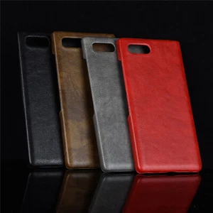 Pour Black Berry Key2 Luxury Shockproof Matte Business Leather Case Cover Skin - Photo 1 sur 16