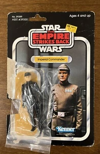 Vintage Star Wars IMPERIAL COMMANDER Figure & Card/weapon Kenner Empire - Picture 1 of 13