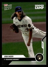 Josh Hader 2020  Topps Now Road to Opening Day #OD-525   Milwaukee Brewers