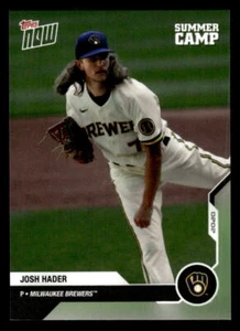 Josh Hader 2020 Topps Now Road to Opening Day #OD-525 Milwaukee Brewers - Picture 1 of 2