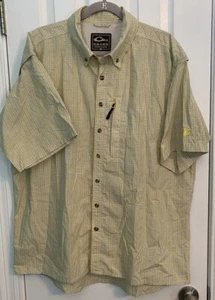 Drake Waterfowl Delta w vented back Men's Shirt Button Up, size Large - Picture 1 of 4