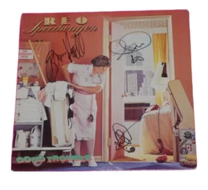 REO SPEEDWAGON x3 FIRMATO BUON PROBLEMA VINILE LP *PROVA ESATTA* - Foto 1 di 4