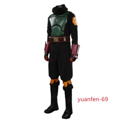 Star Wars: The Mandalorian El Libro de Boba Fett Disfraces Cosplay Hombres Conjunto Completo  Foto 1 de 4
