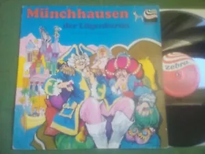 LP: Münchhausen der Lügenbaron - ZEBRA - 1977 - Selten - Foto 1 di 2