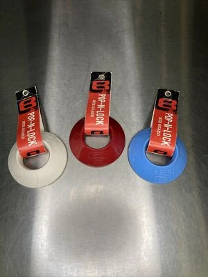 Eastern Bikes Pop n Lock BMX Hub Guards Red White And Blue 3 New Ones 3x - Image 1 of 2