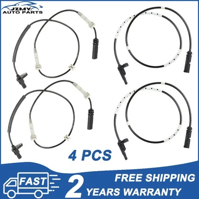 4X ABS SPEED SENSOR FOR BMW 1 2 3 4 F20 F21 F22 F87 F30 F80 F31 FRONT & REAR - Image 1 of 4