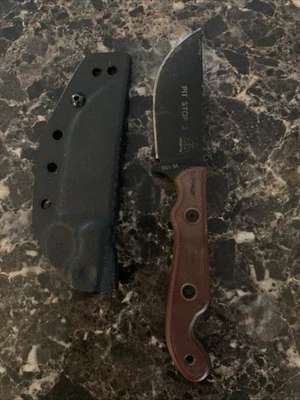 Cuchillos Top Pit Stop 3 cuchillos asas Micarta abrebotellas funda Kydex hecho en EE. UU. Foto 1 de 4