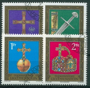 Liechtenstein 1975 Joyas del Reich del Tesoro 625/28 estampadas - Imagen 1 de 1