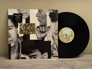 SIMPLE MINDS ONCE UPON A TIME HYPE STICKER IN SHRINK VINYL LP EX+ - Picture 1 of 4