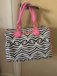 Bolso de Mano Paul’s Boutique Años 2000 Barbie Cebra De Colección Raro Bolso Y2K - Imagen 1 de 19