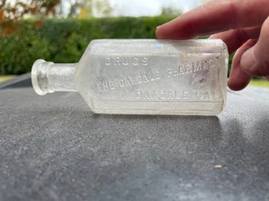 THE OAKDALE APOTHEKE DROGEN OAKDALE, CAL. ALTE APOTHEKENFLASCHE - Bild 1 von 4