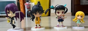 Monogatari Series Figure Set of 4 Anime manga Japan - Picture 1 of 2