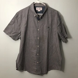 Penguin by Munsingwear Herren Button Down Hemd Größe XXL/T Kurzarm Original - Bild 1 von 7