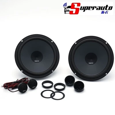 Hertz K 165 Kit a 2 vie separate woofer 16,5 cm tweeter altoparlanti casse auto - Immagine 1 di 4