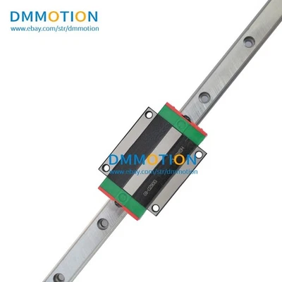 2Pcs HGR15 460mm Linear rail 2Pcs HGW15CA carriages 100% Genuine HIWIN - Image 1 of 4