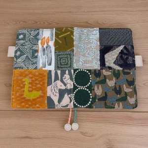 Hobonichi Techo Cover 2022 Lottery Sale Mina Perhonen Piece Cousin mix USED - Picture 1 of 24