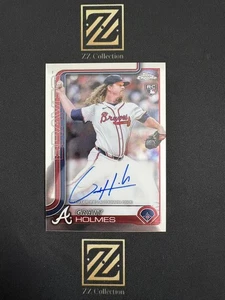 2025 Topps Chrome Baseball RC Grant Holmes Rookie Autograph -LYQ - Picture 1 of 5