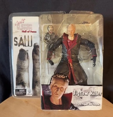 Cult Classics 2006 Salón de la Fama 🔥 Jigsaw Killer con marioneta y triciclo 🔥 NECA Foto 1 de 4