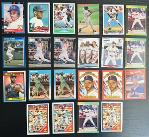 Ellis Burks Collection 22 Cards M/NM 1987 RC x2 Boston Red Sox SF Giants - Picture 1 of 3