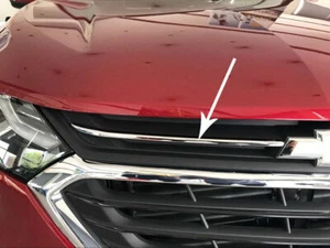 ABS Chrome Front Grill Grille Trim Cover For Chevrolet Equinox 2018-2020 - Picture 1 of 8
