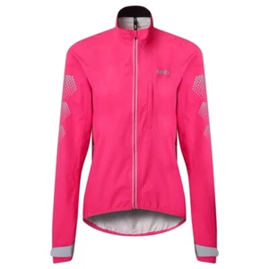 DHB Taschenlampe verstaubare wasserdichte Fahrradjacke Damen pink Größe 12 #REF95 - Bild 1 von 3