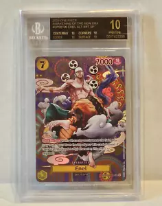 Enel OP05-100 SP Alt Art One Piece INGLÉS - BGS 10 ETIQUETA NEGRA - Imagen 1 de 4