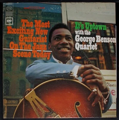 George Benson Quartet - It's Uptown - original LP record [NHA4-078] USA - Image 1 of 4