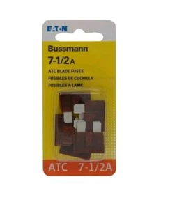 Buss Fuses ATC-7.5 Automotive 5 Pack NEW in package - Picture 1 of 1