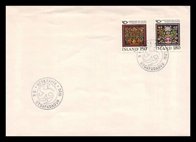 Iceland 1980 FDC, Norden V. Old Applied 19th Century Art. Lot # 3. - Image 1 of 2