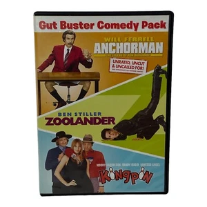 Gut Buster Comedy Pack (DVD, 2015) Comedy, Will Ferrell, Ben Stiller - Picture 1 of 5
