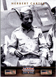 2012 Americana Heroes and Legends Multi-Sport Card #105 Herbert Carter