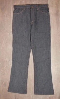 Men's VTG 1970s NOS Levi's 646 Bellbottom Jeans 38x36 70s Denim Bootcut - Image 1 of 4